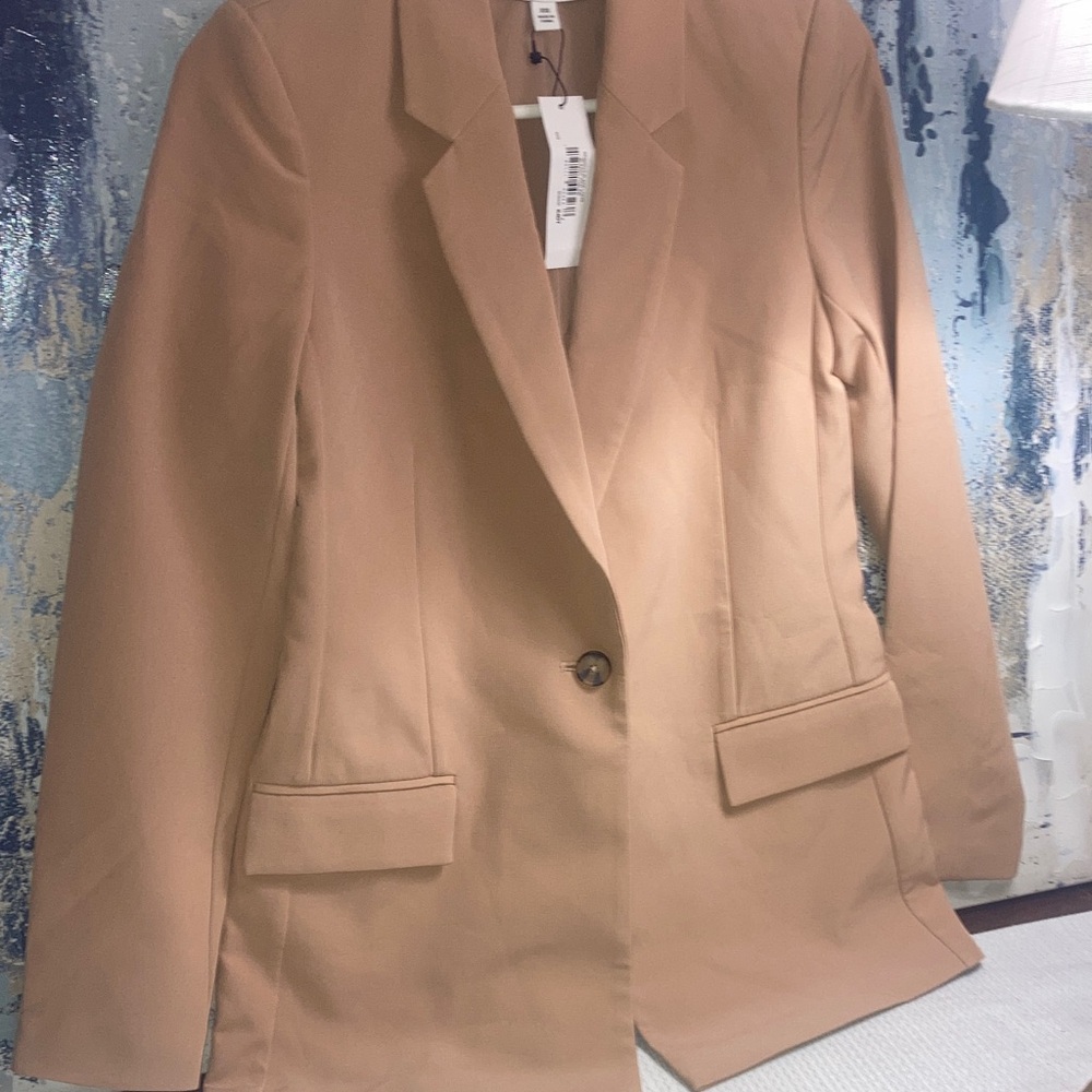 NWT The Drop by Amazon Women’s  XXS Praline Tan Blazer - Picture 13 of 15